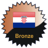 title= Croatia Cacher 
 Auszeichnung für Funde in Prozent der Bundesländer/Regionen von Croatia 
 Knocky737 hat 5% (1 von 21 Bundesländer/Regionen) und braucht 10% weitere zur nächsten Stufe